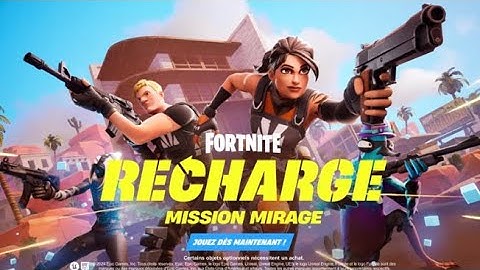 Fortnite Recharge Mission Mirage