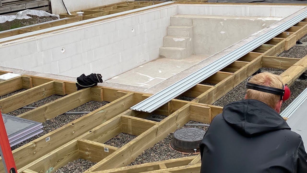 Pool construction in Sweden - time lapse - EP10