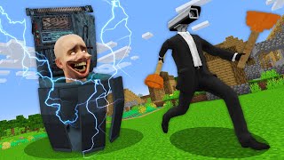 PLUNGER CAMERAMAN vs GLITCH SKIBIDI TOILET in Minecraft - Animation