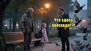 картинка: Дочь миллионера случайно подружилась с бродягой в парке… И даже не подозревала, кем он окажется