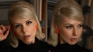 : Iconic 1960s Hairstyle 60s Hair Tutorial Bubble Flip