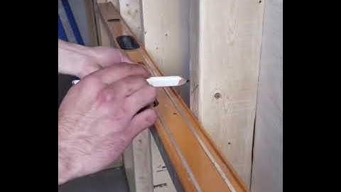 Proper Way To Fix A Bowed Stud Or Bowed Framing Wall Before Tile Install