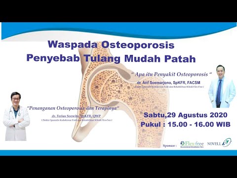 Waspada Osteoporosis Penyebab Tulang Mudah Patah