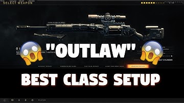 COD BO4 - INSANE BEST CLASS SETUP TUTORIAL FOR THE "OUTLAW"
