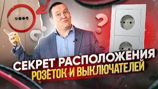 СТАНДАРТЫ размещения розеток в квартире. Ремонт квартиры.