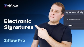 E-Signatures | Ziflow Pro