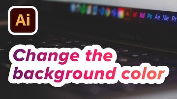How to Change the Background Color in Adobe Illustrator  | Adobe Illustrator Basics