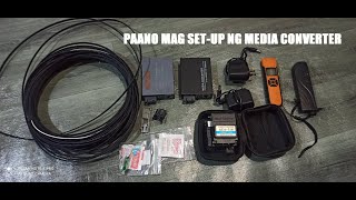 Paano Mag Set-Up Ng Media Converter