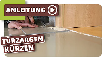 Welche Säge zum Türrahmen kürzen?