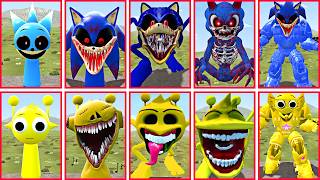 NEW EVOLUTION SPRUNKI SONIC vs SPRUNKI SIMON | ULTIMATE BATTLE in GARRY'S MOD | WHO WIN?