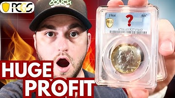 WHY Your Coins need Graded? I MADE MONEY from PCGS Coin Grading Services