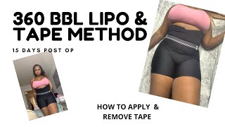 Breast Tape Body Tape Tape Method Lipo Tape Post Op Tape KT Tape Contouring  Tape After Surgery Tape 