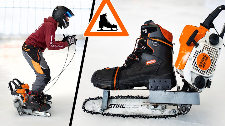 Most DANGEROUS ICE SKATES ever! | CAINSAW - SKATES