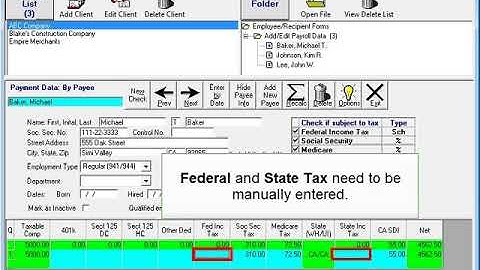 Payroll System Overview