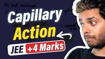 Capillary Action with PYQs #jee #neet Vikrant Kirar