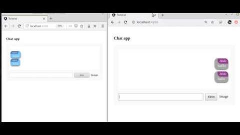Membuat aplikasi chat sederhana tanpa database, teks dan image tanpa upload, nodejs dan angular8
