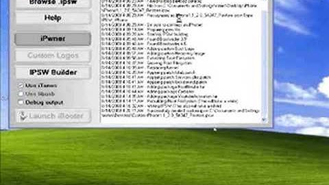 Unlock iPhone 2.0 using Winpwn 2.0.0.3 Windows!!