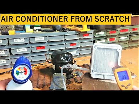 Video: DIY self-made compressor