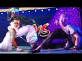 Juri with Chun-Li outfit vs. Kimberly with Juri outfit 💖