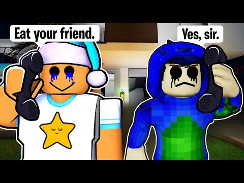 DONT SLEEPOVER in ROBLOX (Scary Story Game) 😱