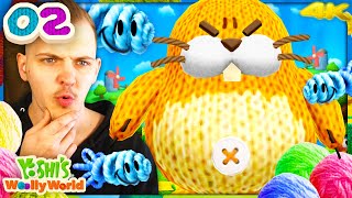 Let’s Play Yoshi's Woolly World #02 🧶 Boss Big Montgomery & Wunderschöne Windmühlen!