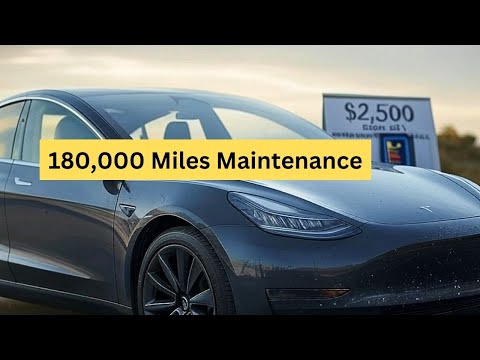 180,000 Miles In, This Is How I Maintained My Tesla Model 3 Dual Motor Long Range