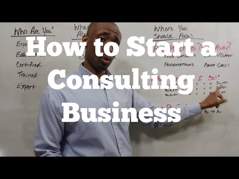 Video: How To Open A Consulting Company