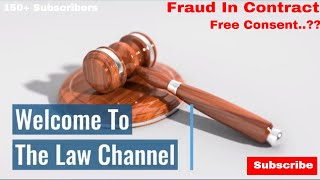 what is fraud and its effect on contract in hindi and urdu or contract act