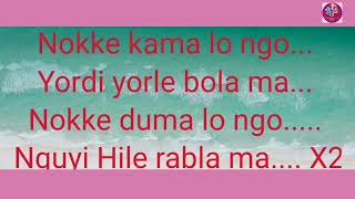#Kakoake with lyrics#Yirne no ngom aya na.