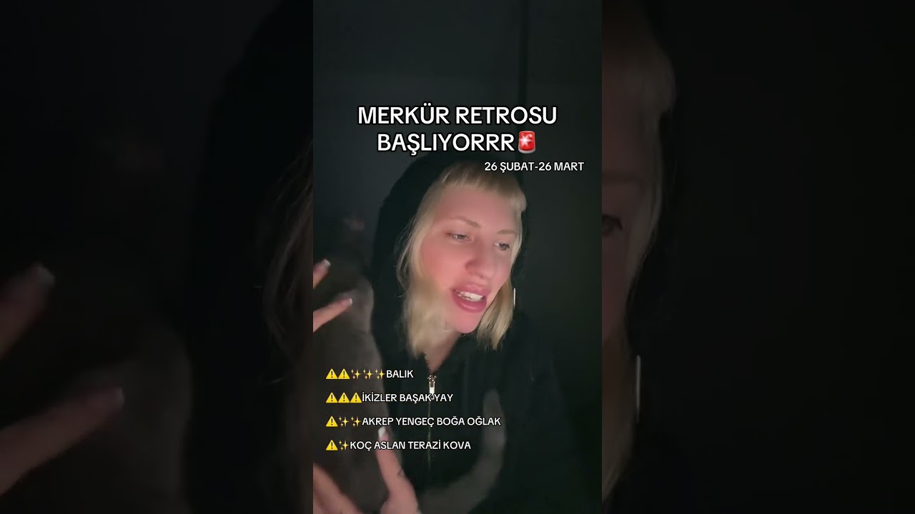 26 ŞUBAT 26 MART BALIK BURCUNDA MERKÜR RETROSU