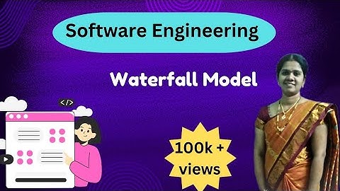 Waterfall Model in Software Engineering -5| software engineering in telugu
