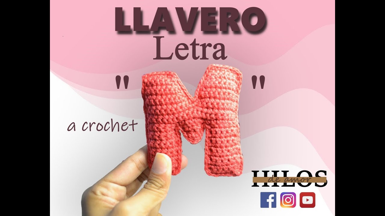 Llavero letra 