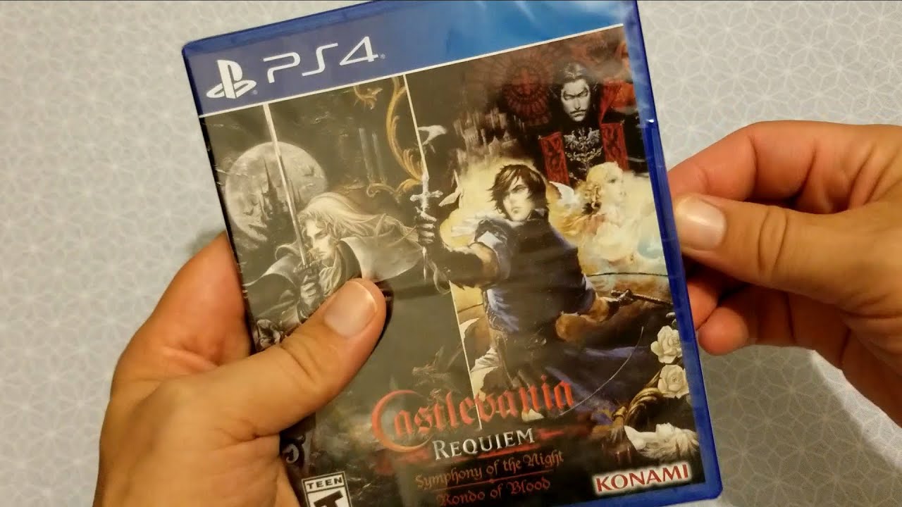 2021 PS4 Castlevania Requiem Limited Run LRG #443 Symphony of the