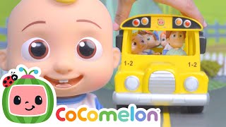 wheels bus cocomelon toy pretend play more cocomelon nursery