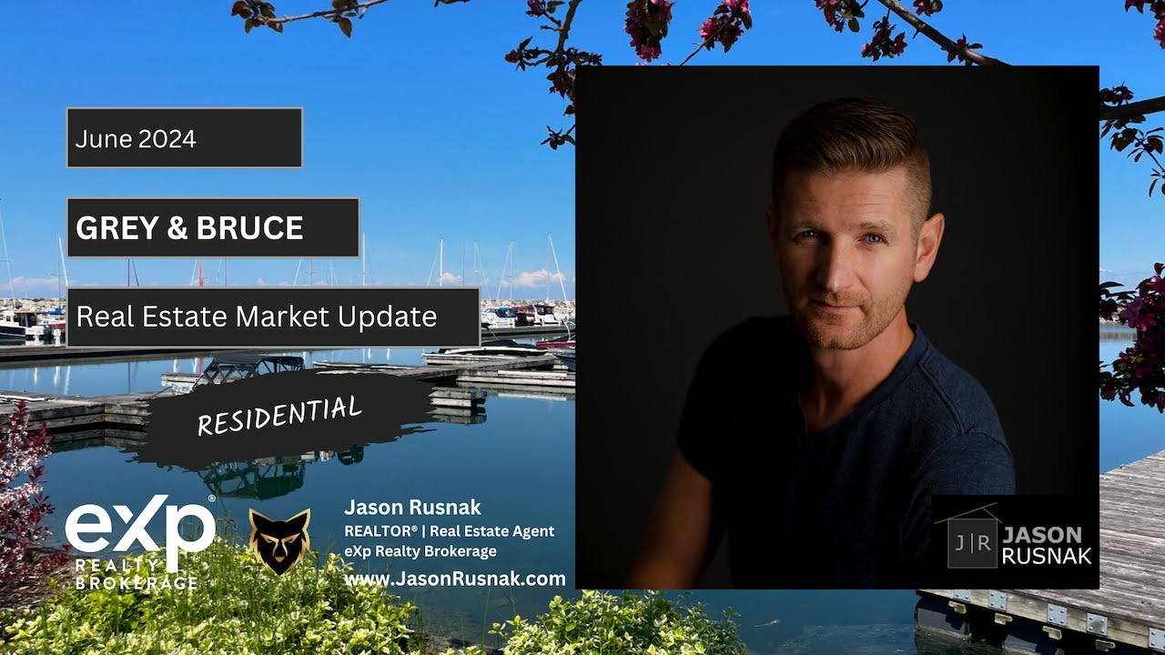 Grey Bruce Residential Real Estate Market Update  - June 2024 