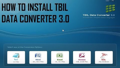 How to Install & use TBIL Data Converter Marathi | TBIL Data Converter Marathi | how to download TBI