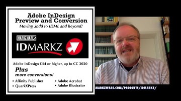 InDesign Utility IDMarkz   First Impressions from Karsten Risseeuw