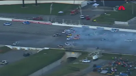 28-CAR BIG ONE STRIKES @ TALLADEGA (BIGGEST CRASH IN CUP HISTORY!!!) - 2024 YELLAWOOD 500