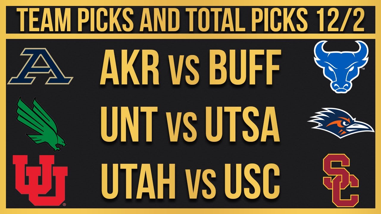 FREE College Football Picks Today 12/2/22 NCAAF Week 14 Betting Picks