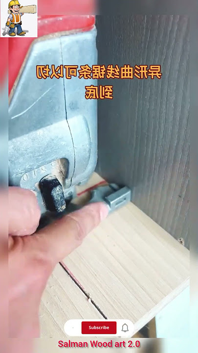 Special Shaped Jig Saw Blade #viralvideo #woodworking #decoration #tools #shorts
