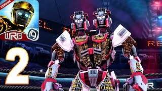 Real Steel World Robot Boxing (WRB) - Gameplay Walkthrough part 2 - Atom Challenge (ios,android)