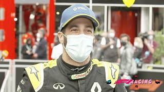 F1 2020 Emilia Romagna GP - Post Race Interviews | Daniel Ricciardo