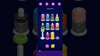 Nut Sort Level 170 Walkthrough | Nuts — Color Sort 170 solution Wealth