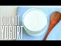 Yaourt maison au lait de coco  recette vegan  alternatives sans yaourtire