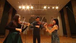 F.Hermann | Capriccio for 3 violins, Op. 2 | Jiyoon Lee | Niek Baar | Mayumi Kanagawa HD