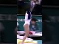 This Gymnast Didn't Even Wobble Once 🥇 #Olympics #Gymnastics #Skills