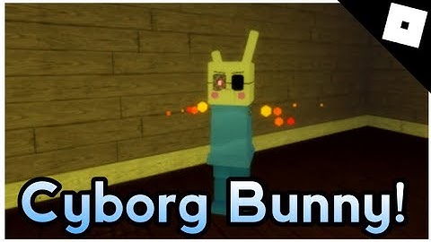 How to get "Cyborg Bunny" Badge & Morph in Piggy RP [W.I.P] | Roblox