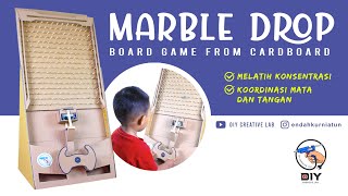 MARBLE DROP | Permainan Asik dari Bahan Kardus Bekas |