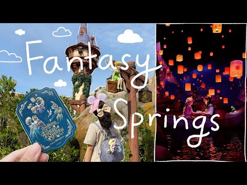 Tokyo DisneySea Fantasy Springs Grand Opening + Exhibition VLOG