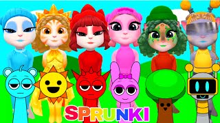 My Talking Angela'm 2 😻 || SPRUNKI INCREDIBOX | All Characters | New Update || Cosplay